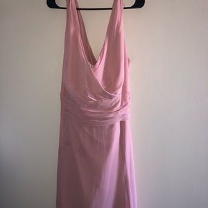 Sz 24 tall David’s Bridal bridesmaid dress -Ballet